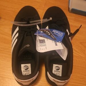 adidas NEO coDerby Vulc Low Top Sneakers Black White F38646